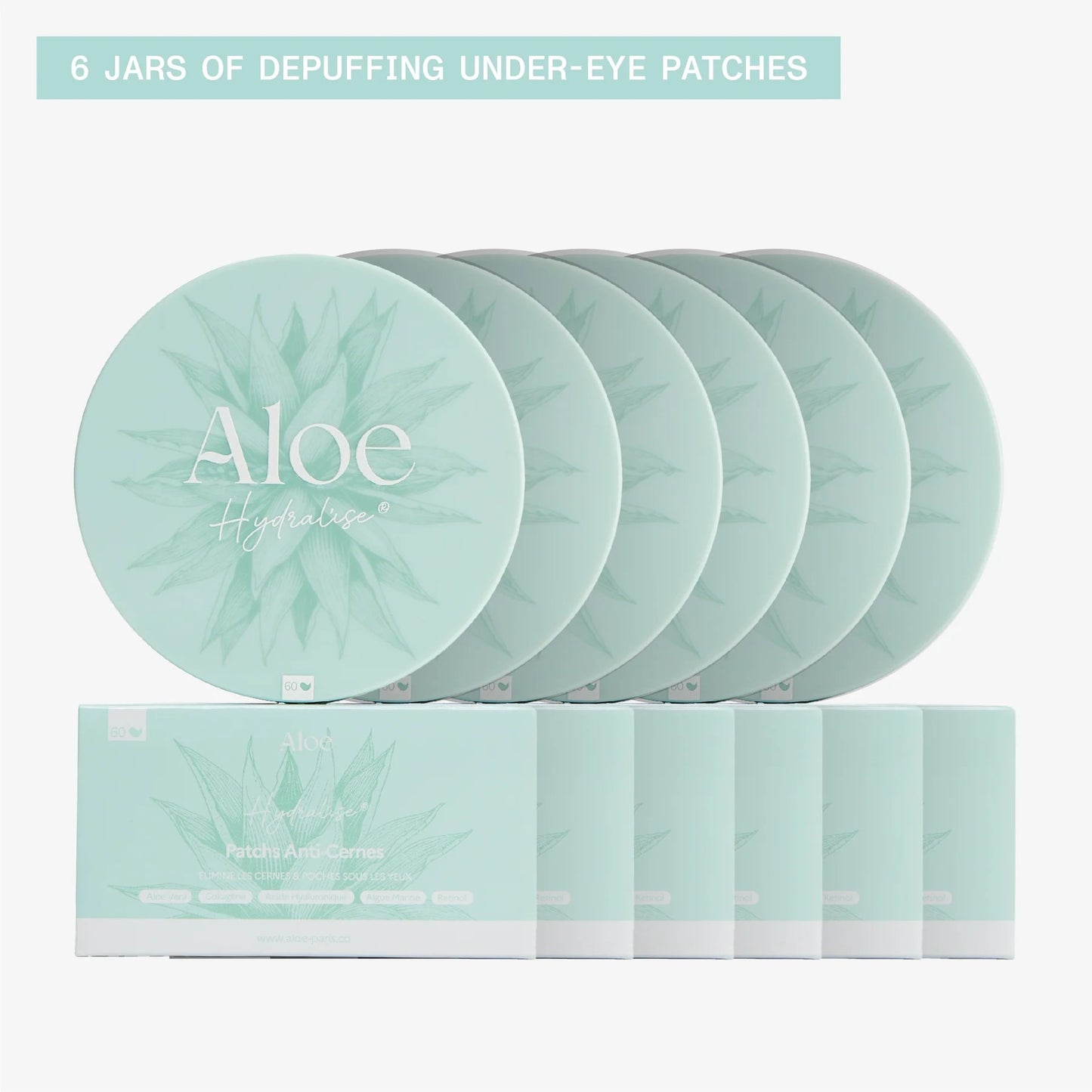 French Formulated depuffing Under-Eye Patches — 98% natural