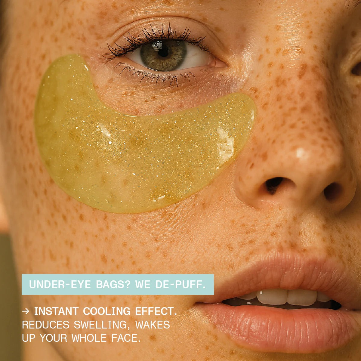 French Formulated depuffing Under-Eye Patches — 98% natural