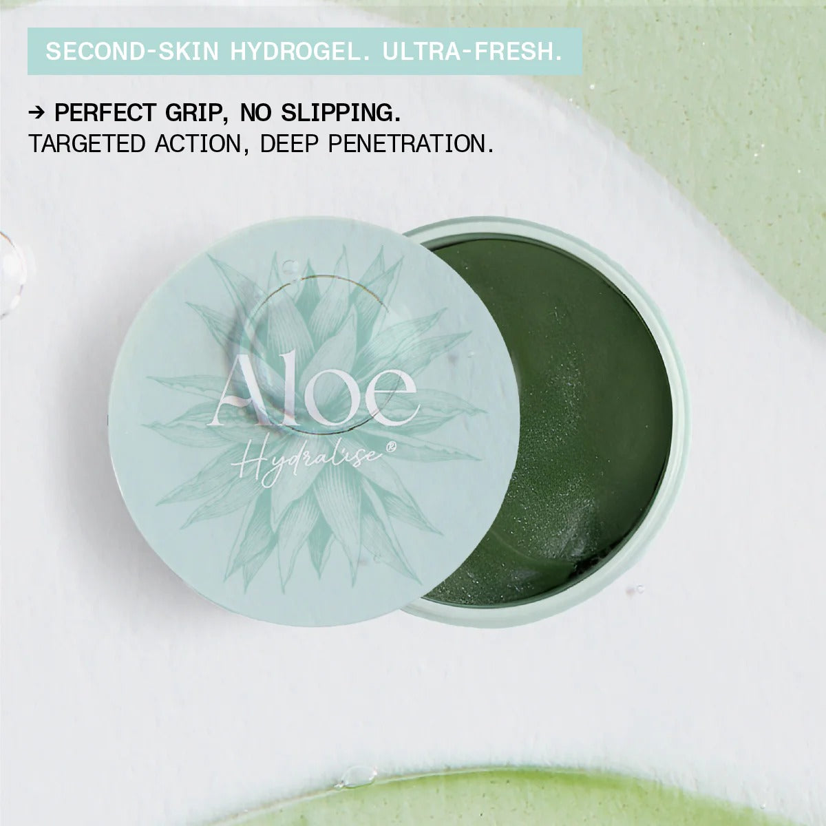French Formulated depuffing Under-Eye Patches — 98% natural